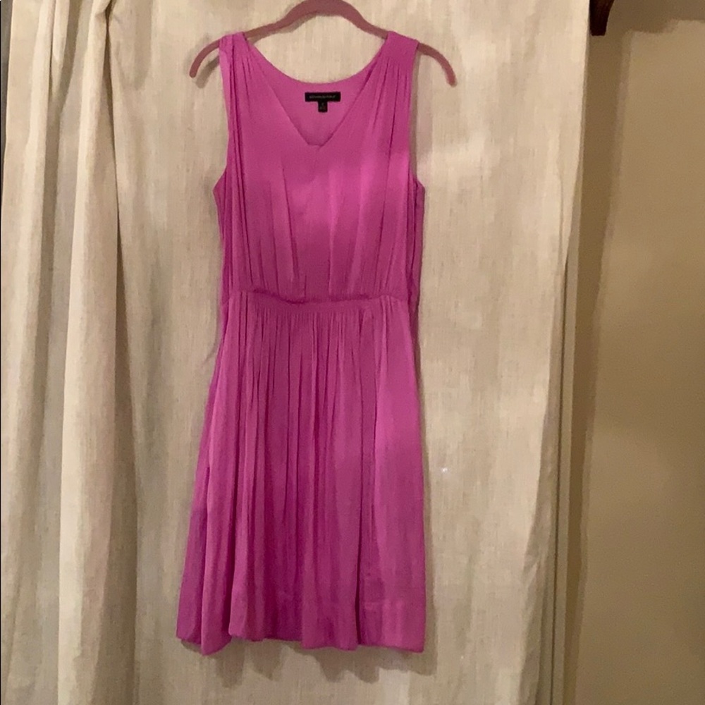 Pink sleeveless Banana Republic Dress